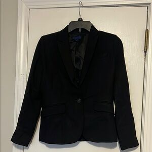 J Crew Black Tailored Blazer